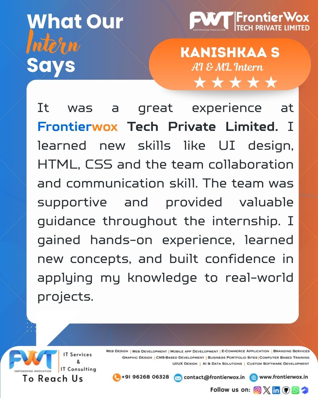 Intern Testimonial 19