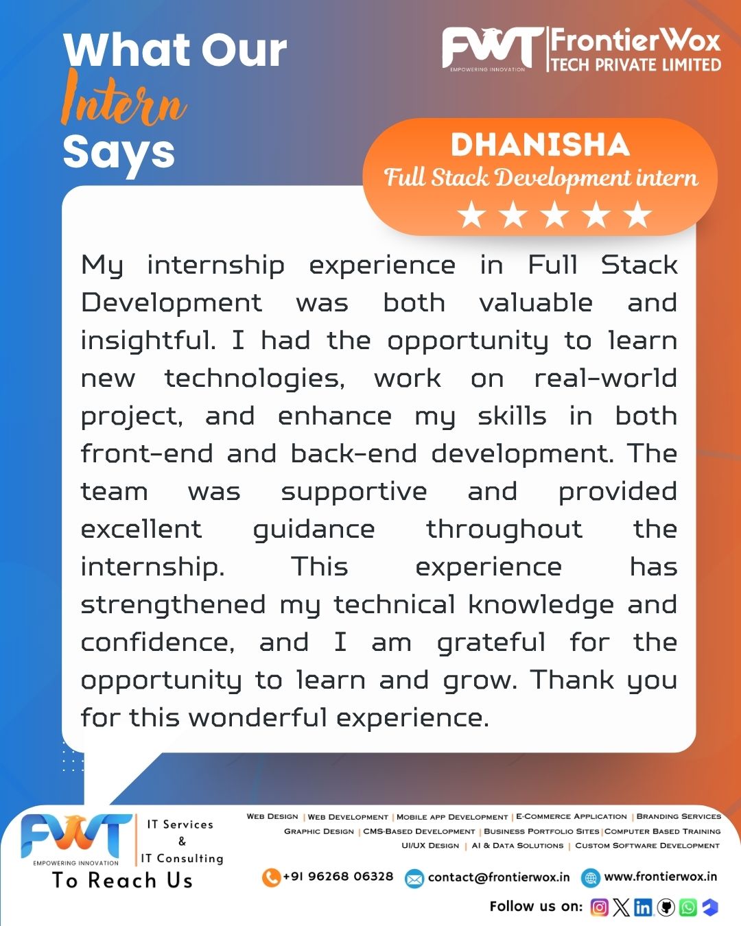 Intern Testimonial 27