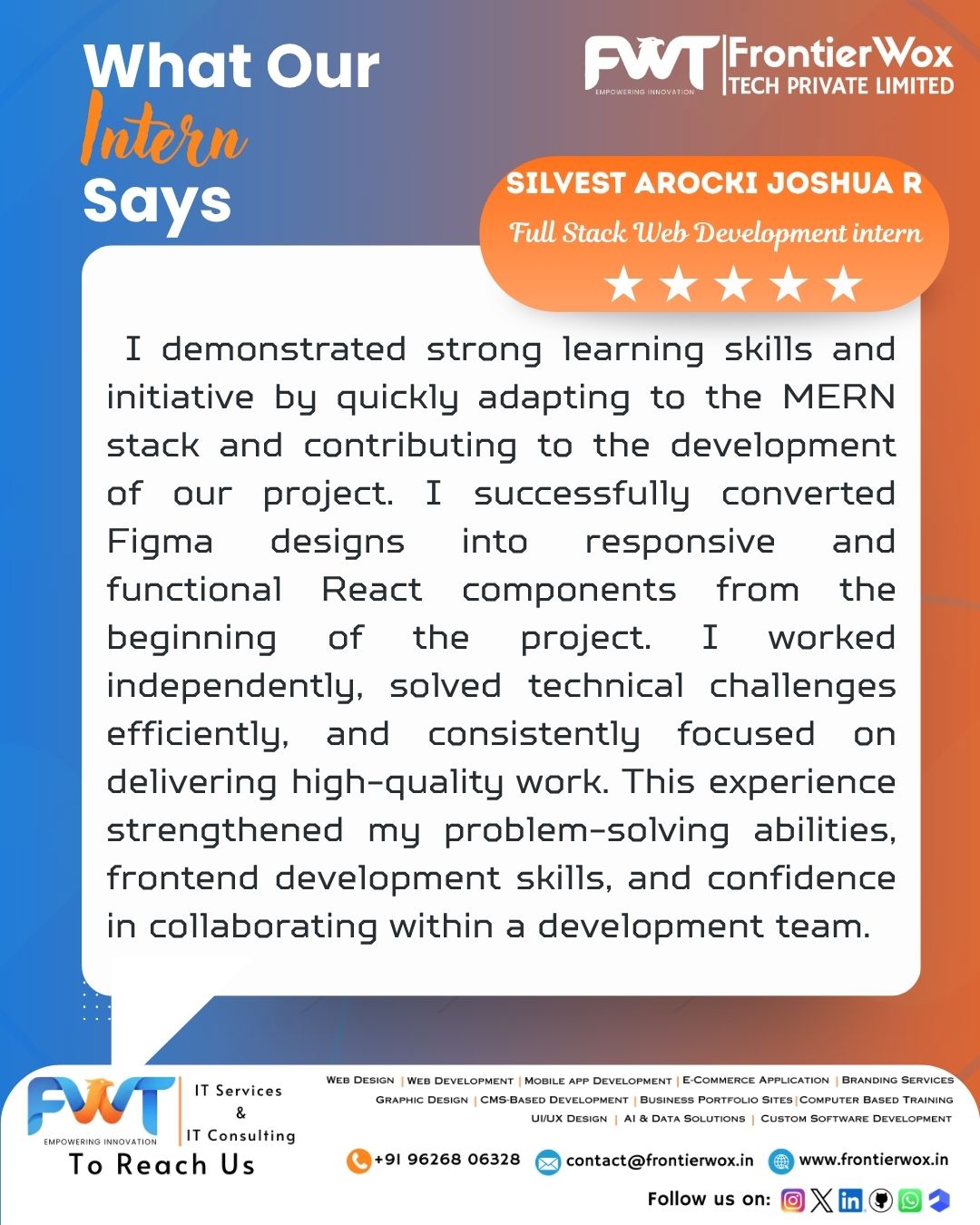 Intern Testimonial 31