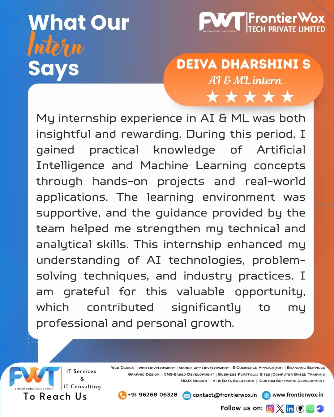 Intern Testimonial 32