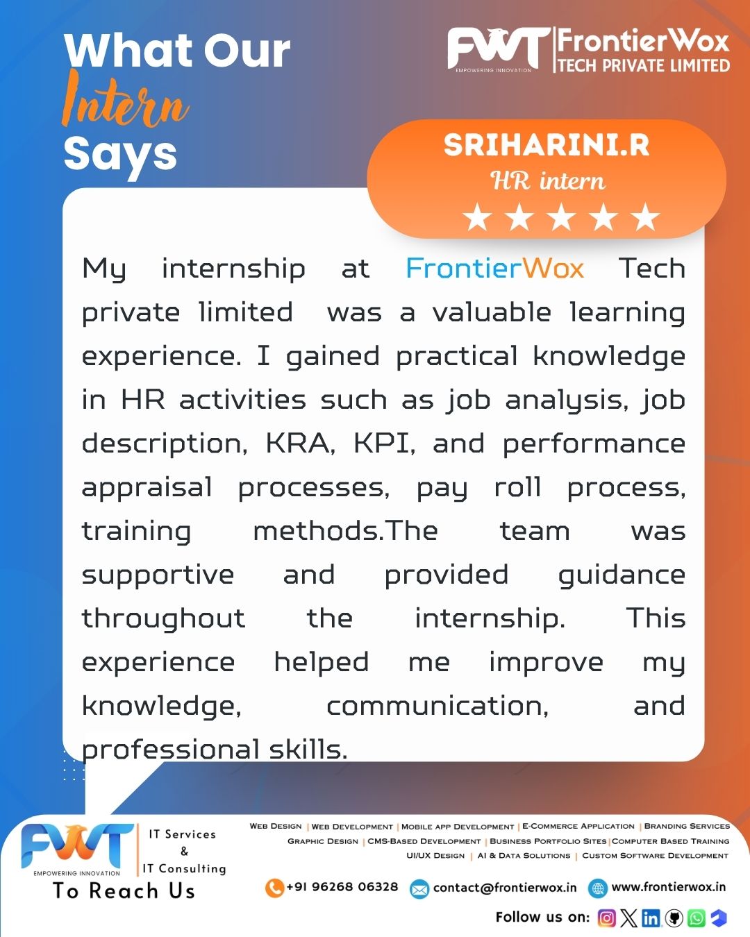 Intern Testimonial 37