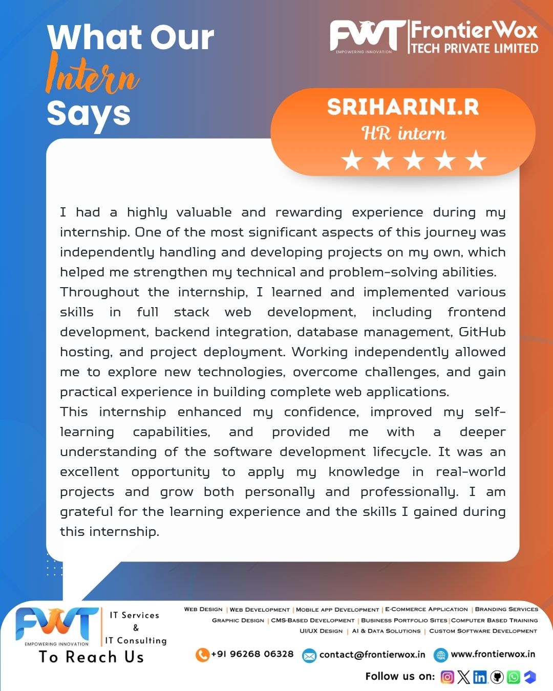 Intern Testimonial 38