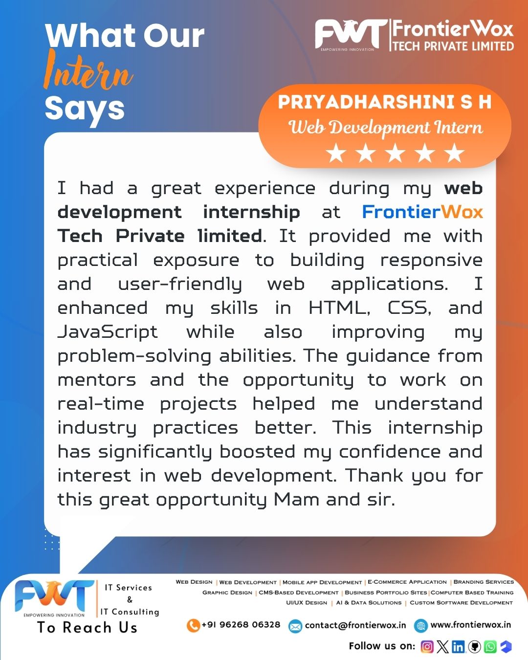 Intern Testimonial 42