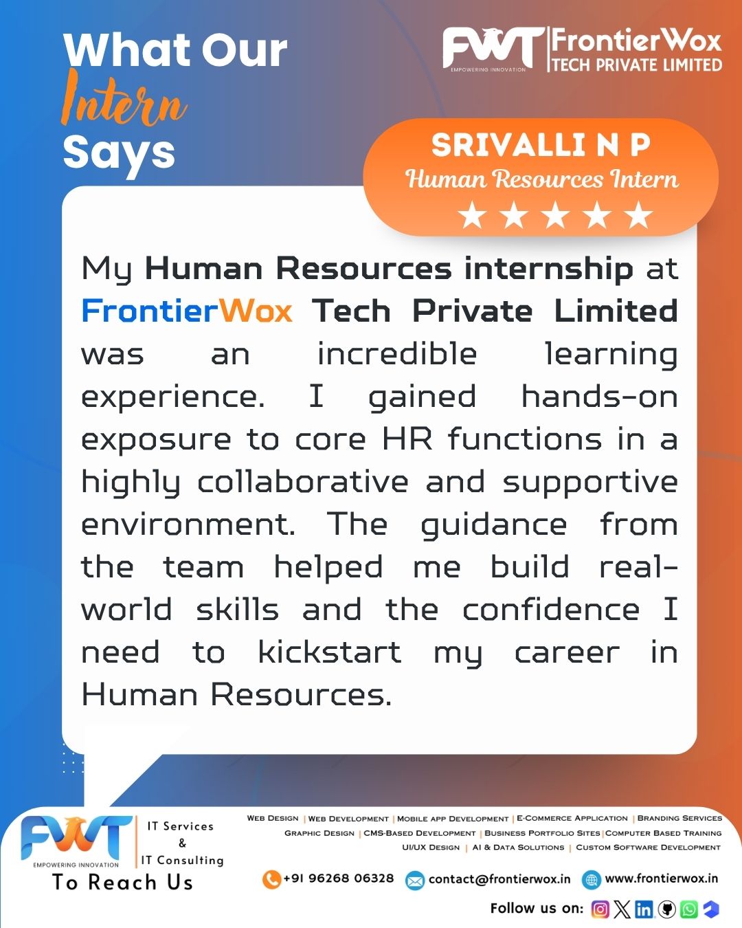 Intern Testimonial 49