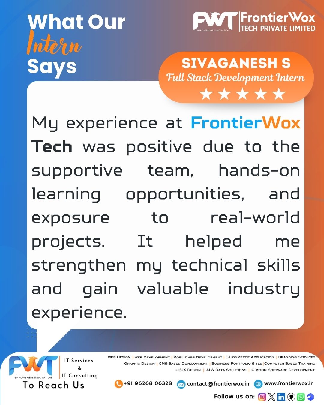 Intern Testimonial 53