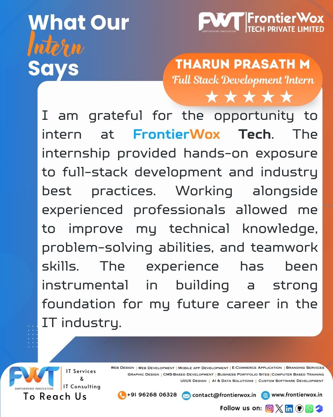 Intern Testimonial 59