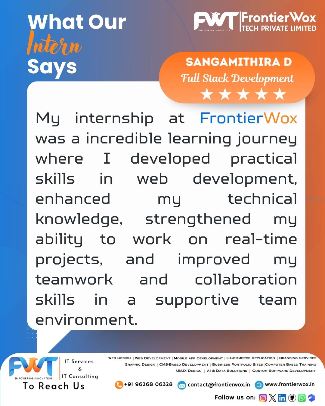 Intern Testimonial 76