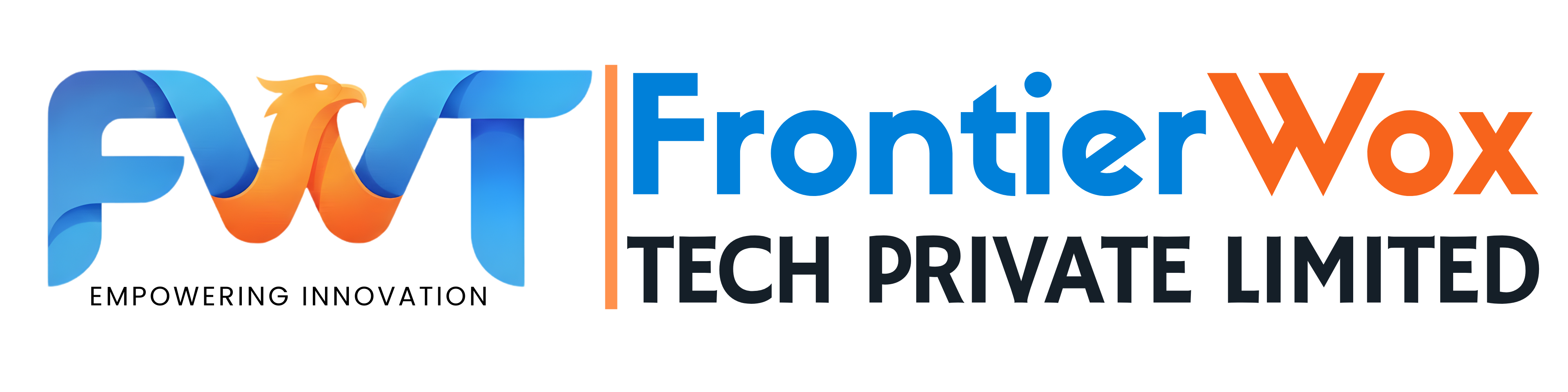 FrontierWox Tech Corporate Shuttle Logo